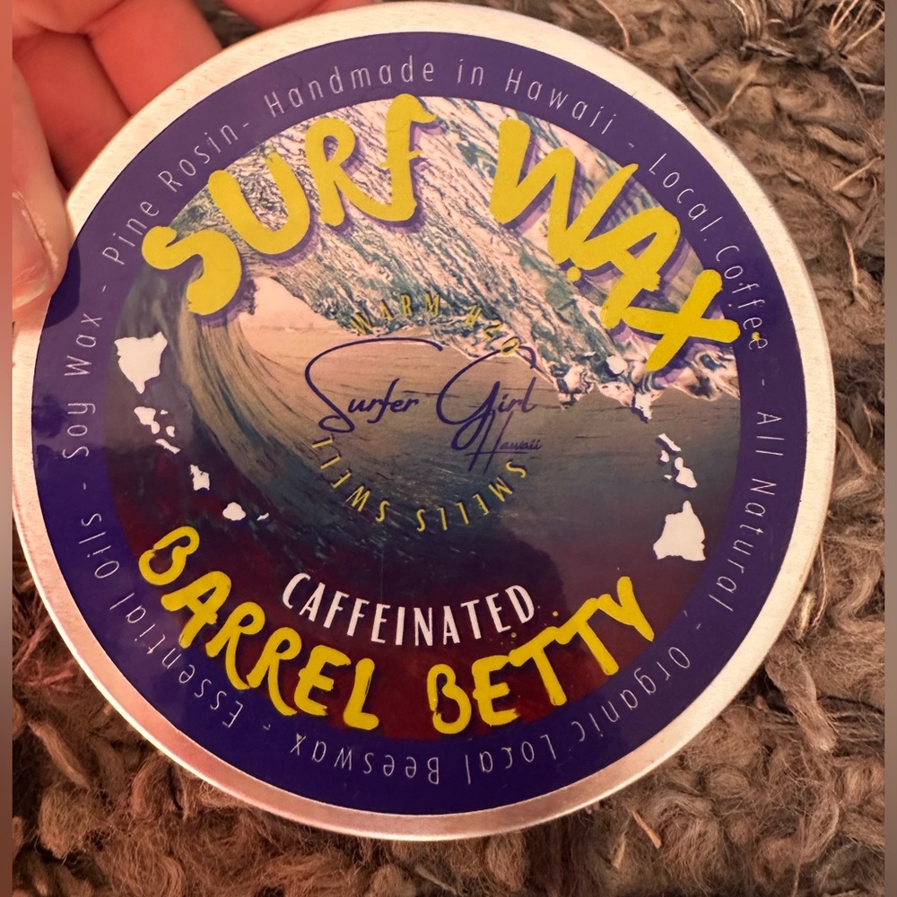 Surfer Girl Hawaii Surf Wax , Barrel Betty